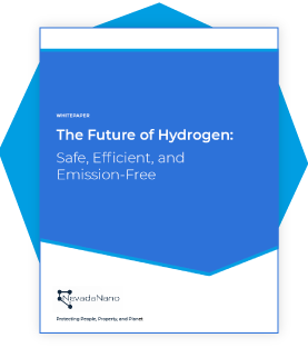 Report cover titled "The Future of Hydrogen: Value, Demand, and Emission Risks"