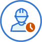 Skilled worker time